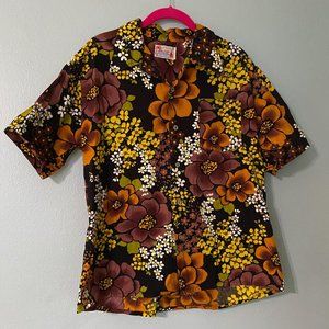 Vintage Hai Alai Hawaiian Aloha Shirt